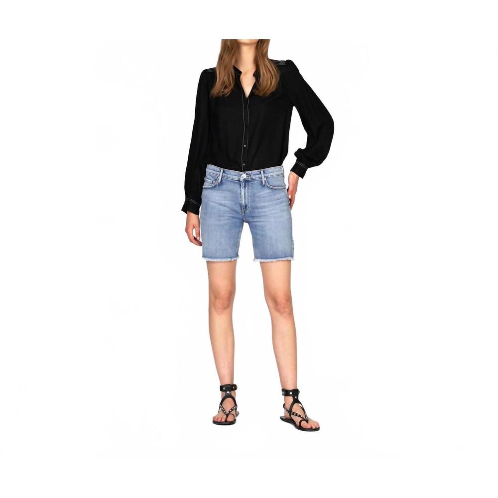NEW BLACK ORCHID harper boyfriend short in denim